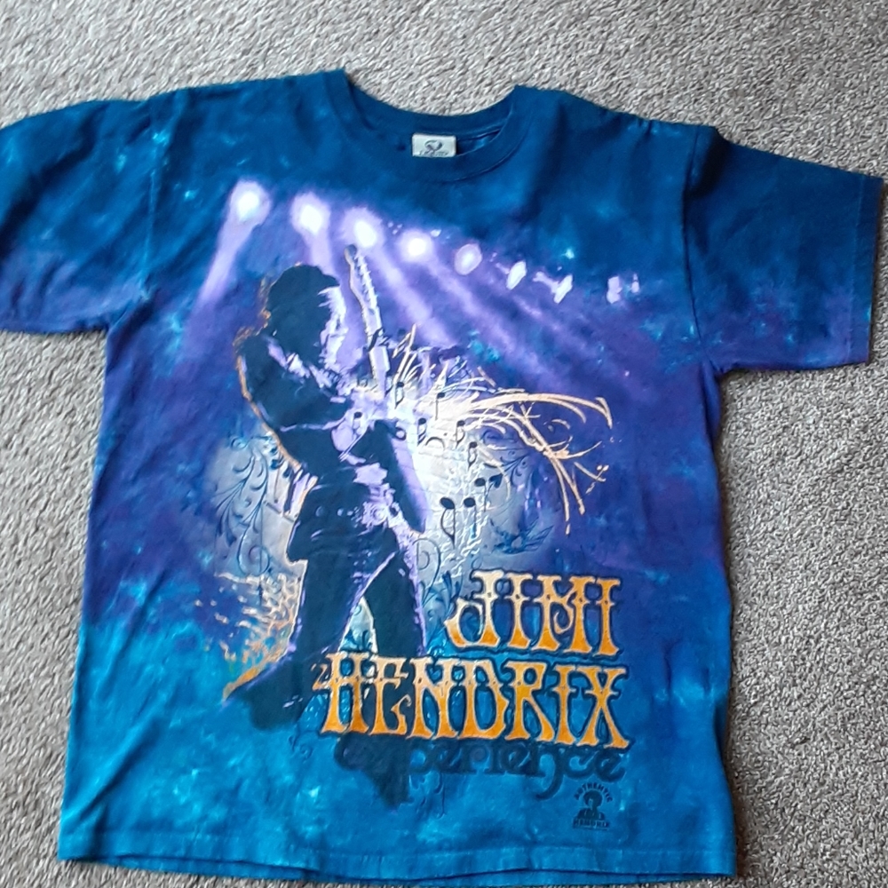 Vintage 2006 Jimi Hendrix Experience Cotton Tie Dye Tee